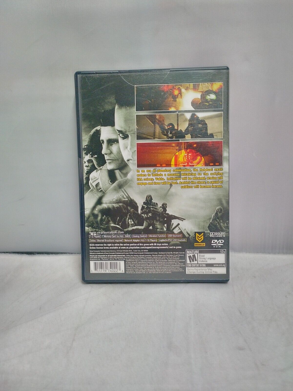 (LUP)Killzone (Sony PlayStation 2, 2004)