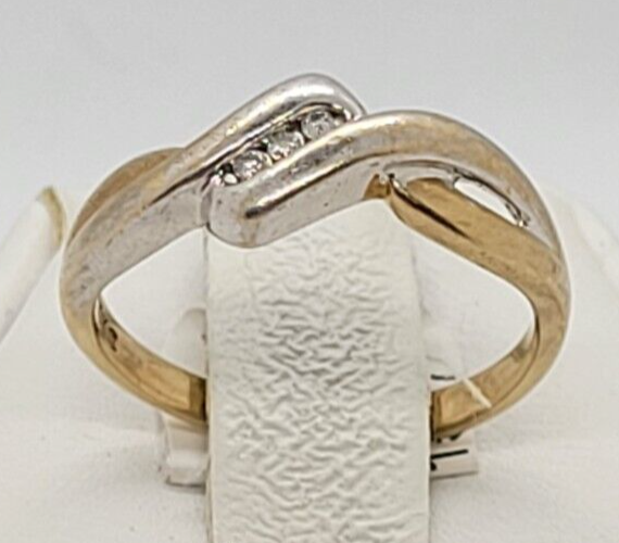 (NI-1557) Ladies 10K Dual Gold Ring