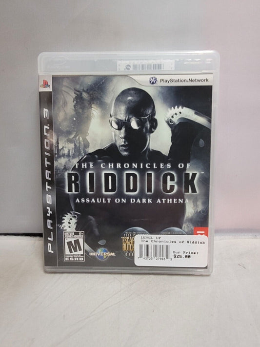 (LUP)Chronicles of Riddick: Assault on Dark Athena (Sony PlayStation 3, 2009)