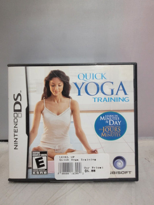 (LUP)Quick Yoga Training (Nintendo DS, 2008)