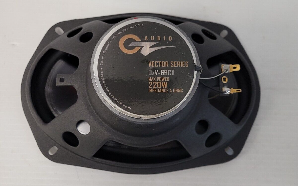 (N79897-1) OZ Audio OZV-69CX Vector Series Pair Of Car Speakers