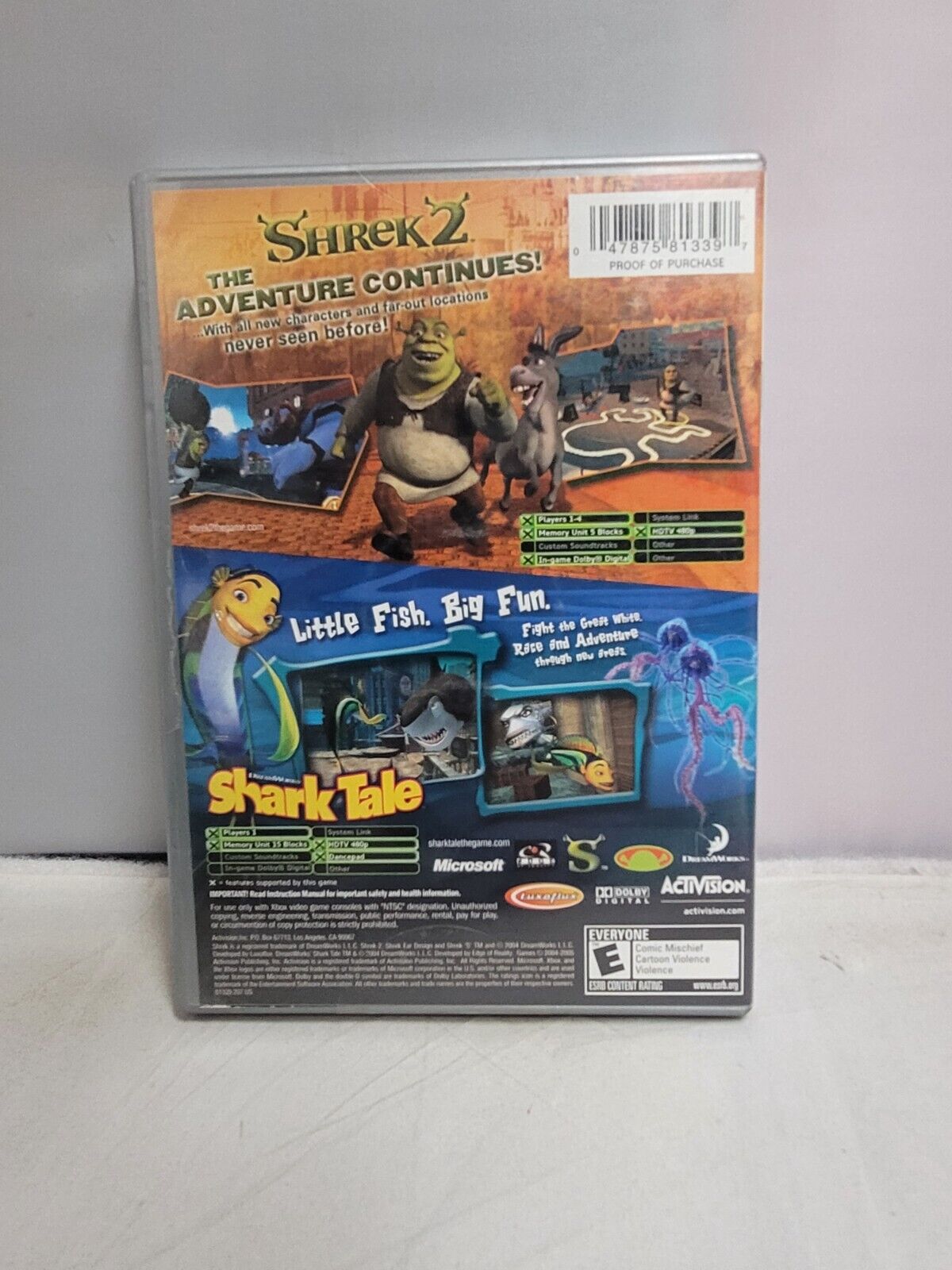 (LUP) Shrek 2 / Contes de requins (Microsoft Xbox, 2005)