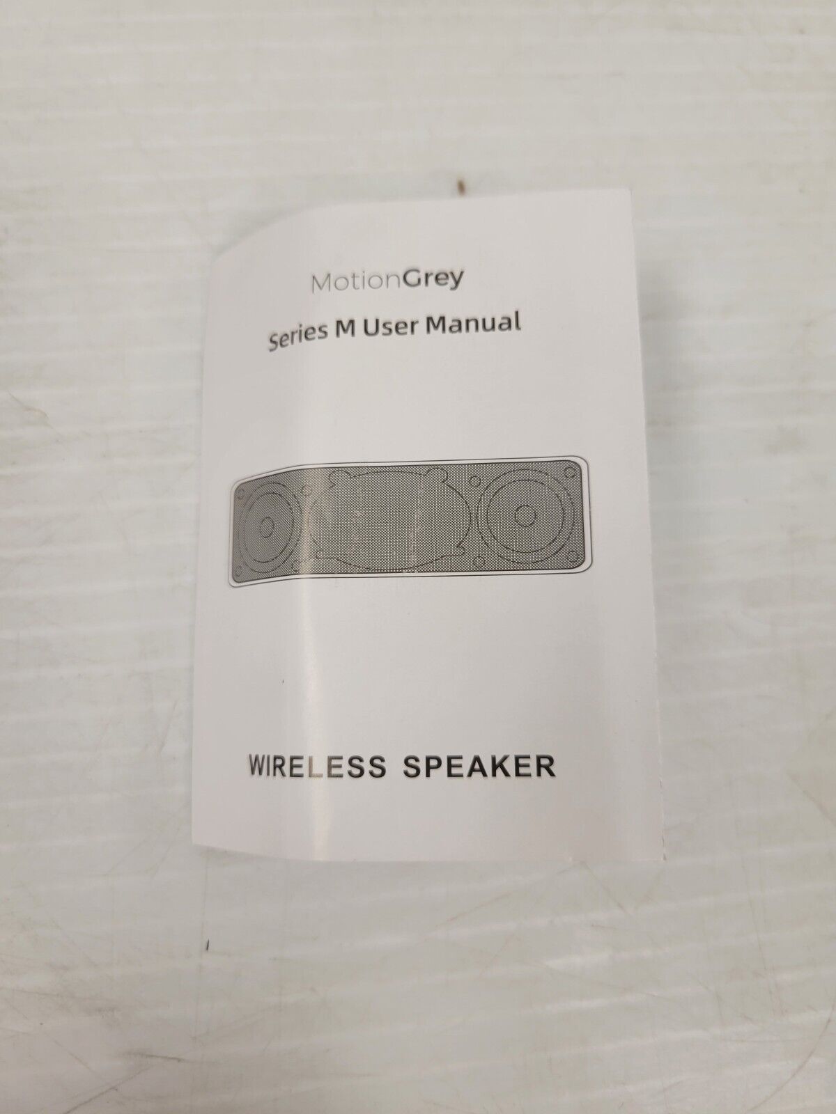 (48272-3) Motion Grey Series M Wireless Speaker