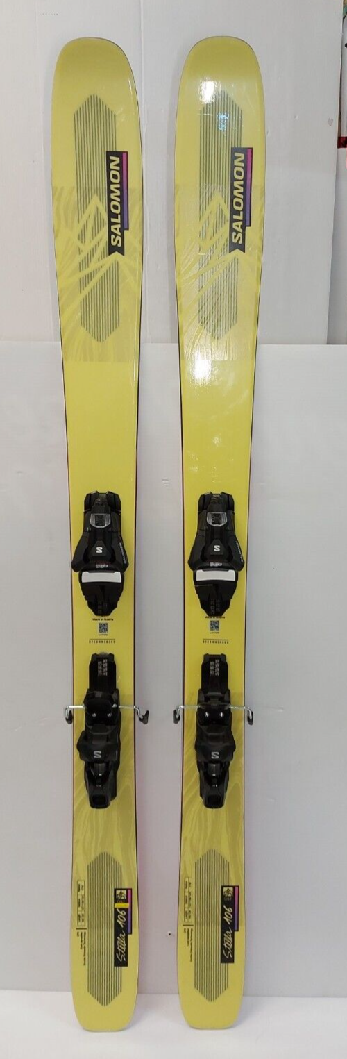 (N81048-1) Solaman Stella106 Skis w/ Bindings