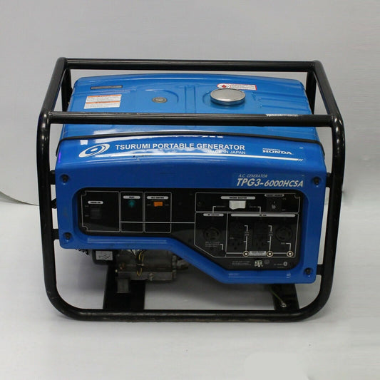 (N15012-1) Tsurumi TGP3-6000HCSA Generator