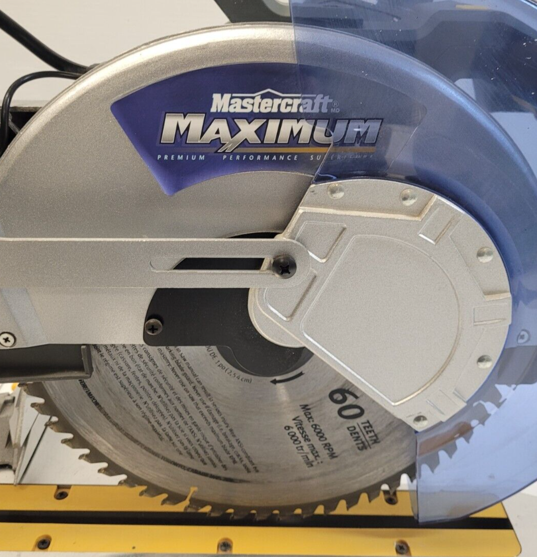 (N80287-1) Mastercraft 055-6757-4 12" Dual Bevel Mitre Saw