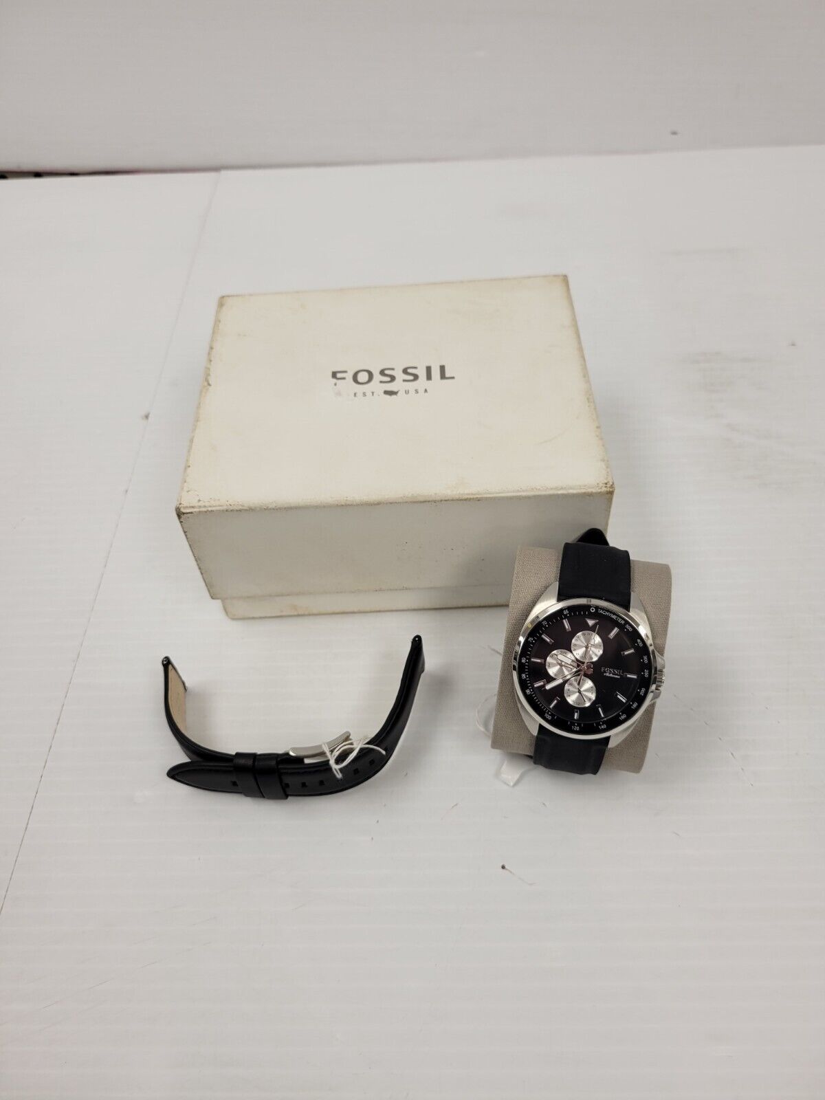 (46826-1) Fossil BQ2553 Auto Cross Watch