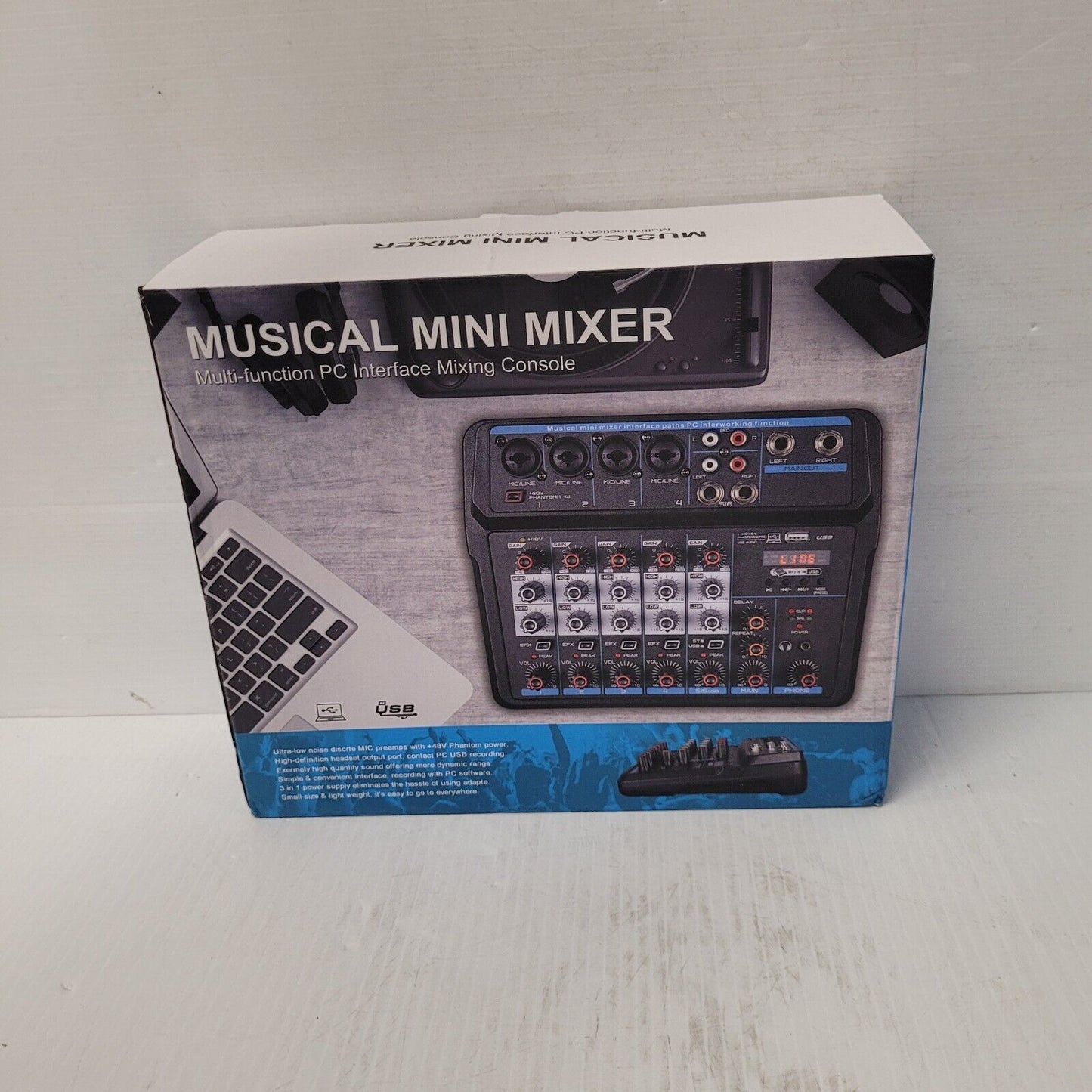 (N76696-2) Unbranded Musical Mini Mixer