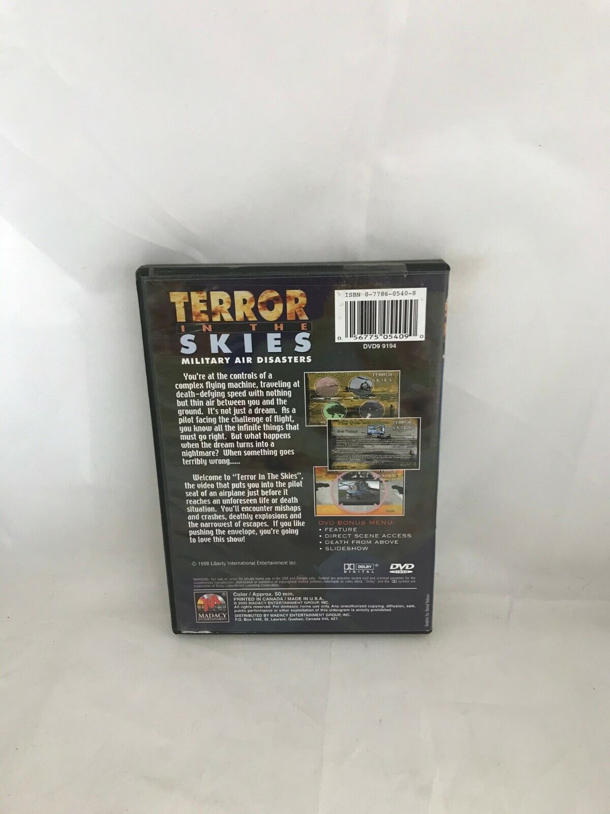 (LUP) Terror in The Skies DVD