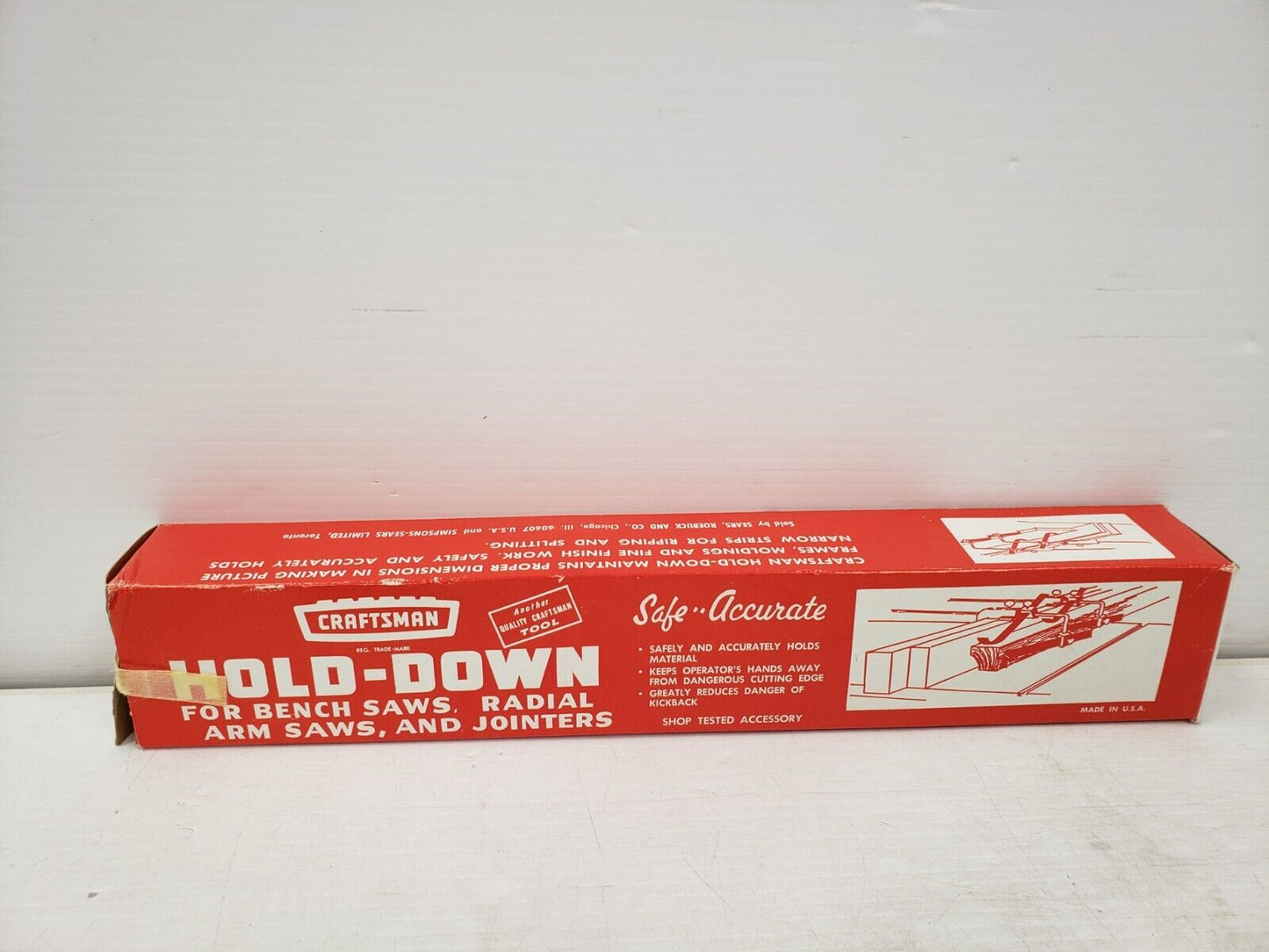 (I-33116) Craftsman 9-3230 Hold Down For Bench Saw