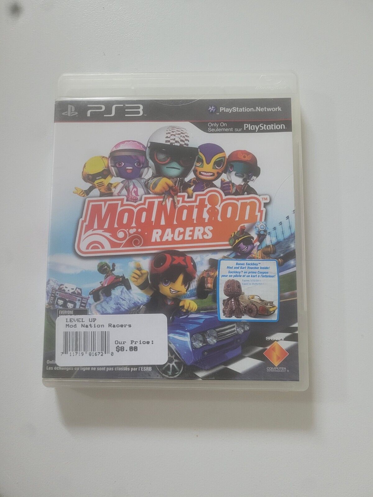 (LUP)ModNation Racers (Sony PlayStation 3, 2010)