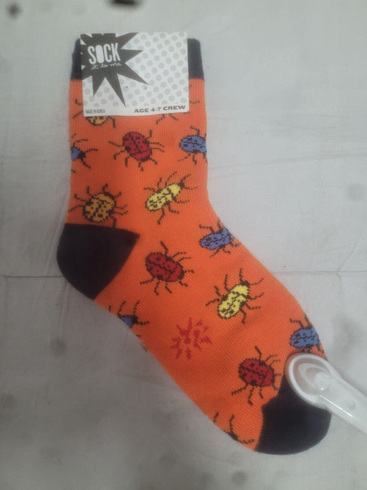 Youth crew beetle socks