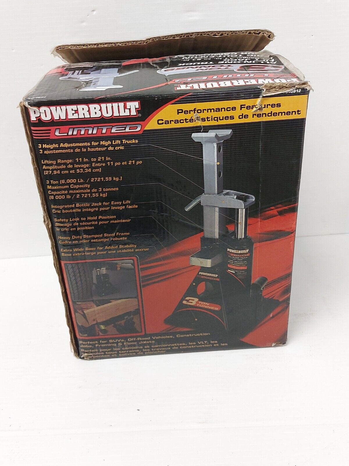 (N81571-2) Powerbuilt All-In-One Truck Lift Jack