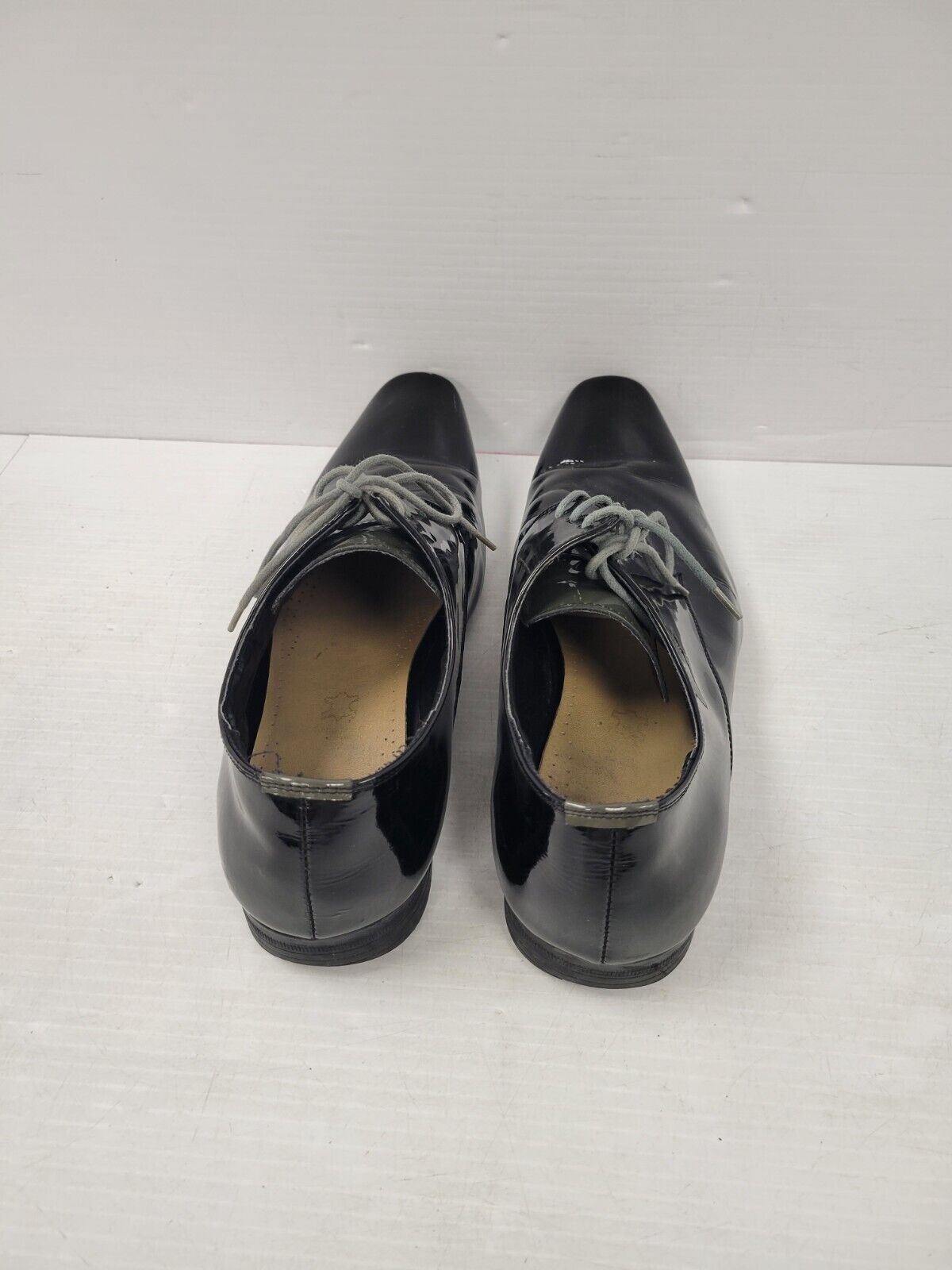 (21645-1) Aldo Black Dress Shoes - Size 10