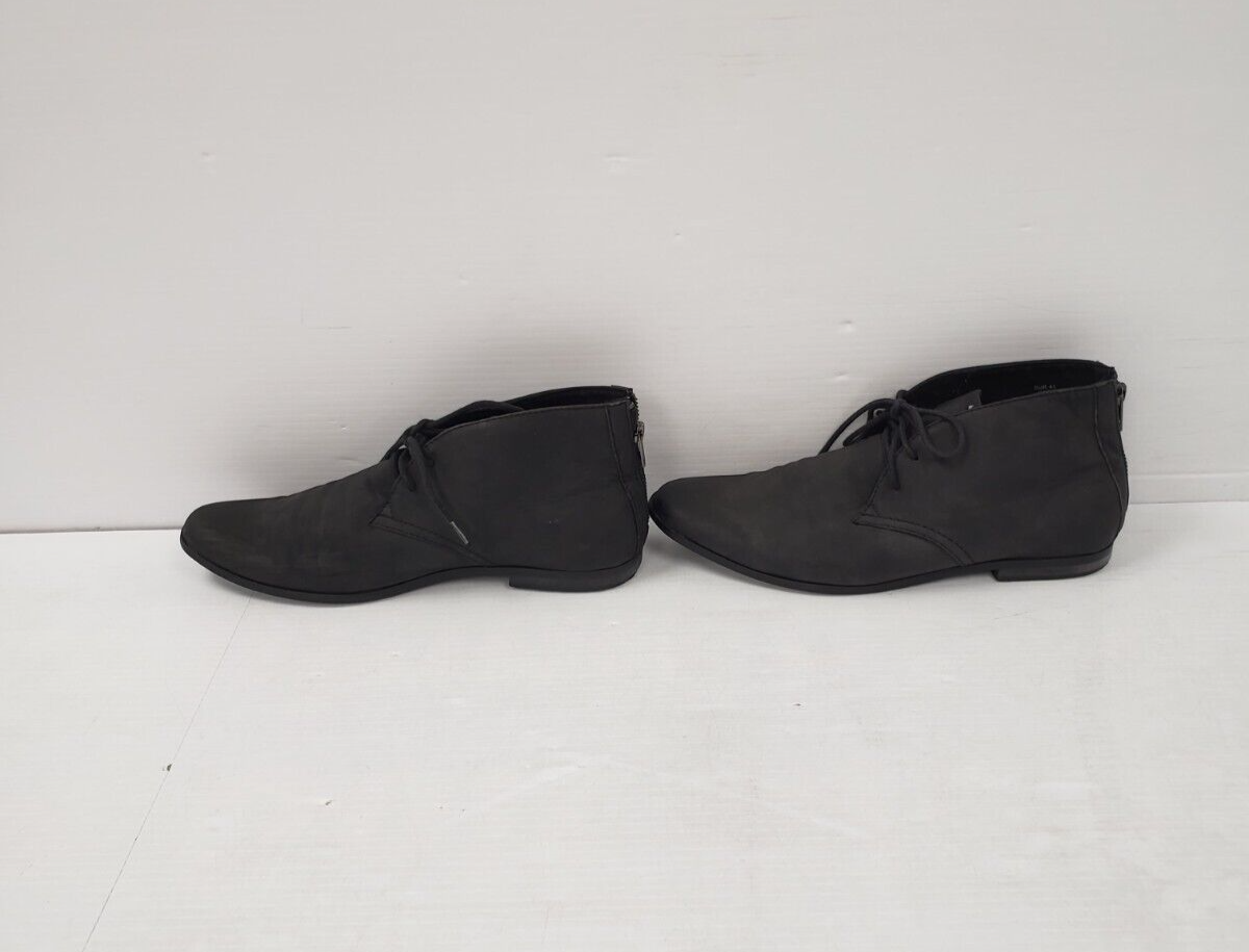 (21957-2) H&M Black Shoes - Size 8