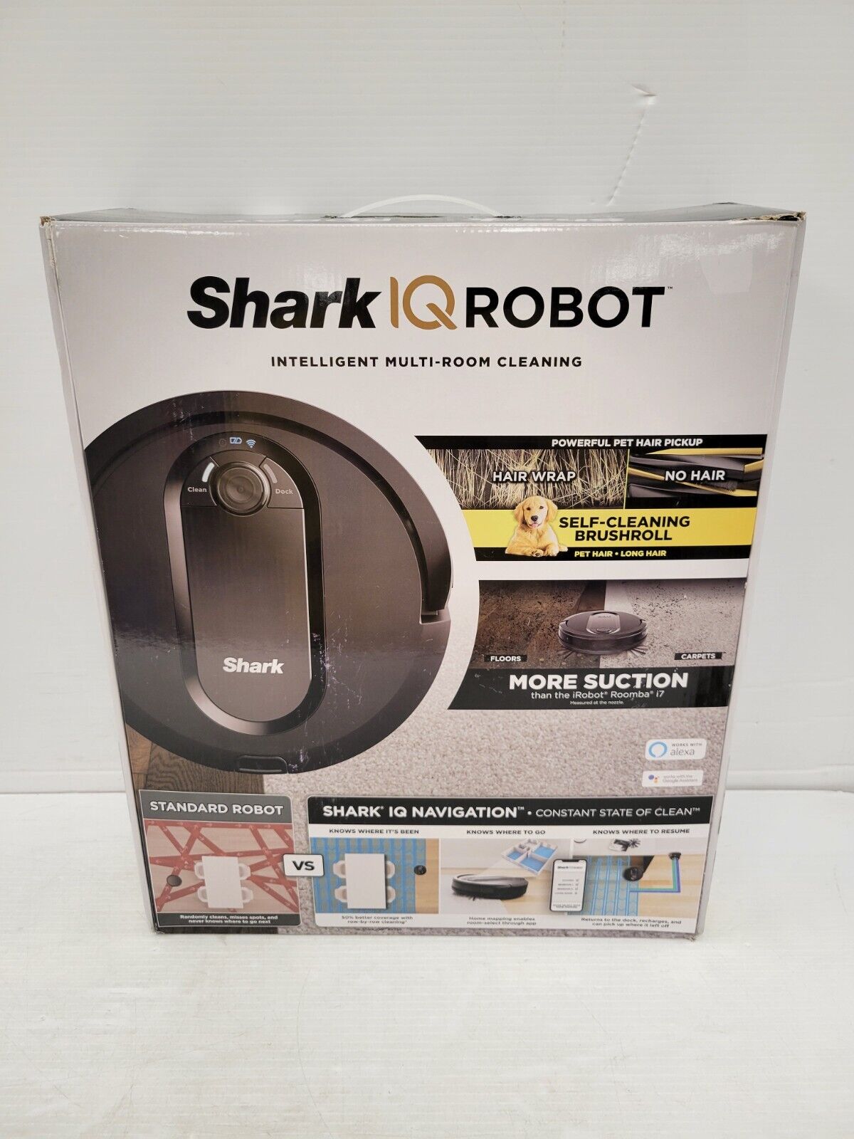 (42002-1) Robot aspirateur Shark IQ RV1100VRCA