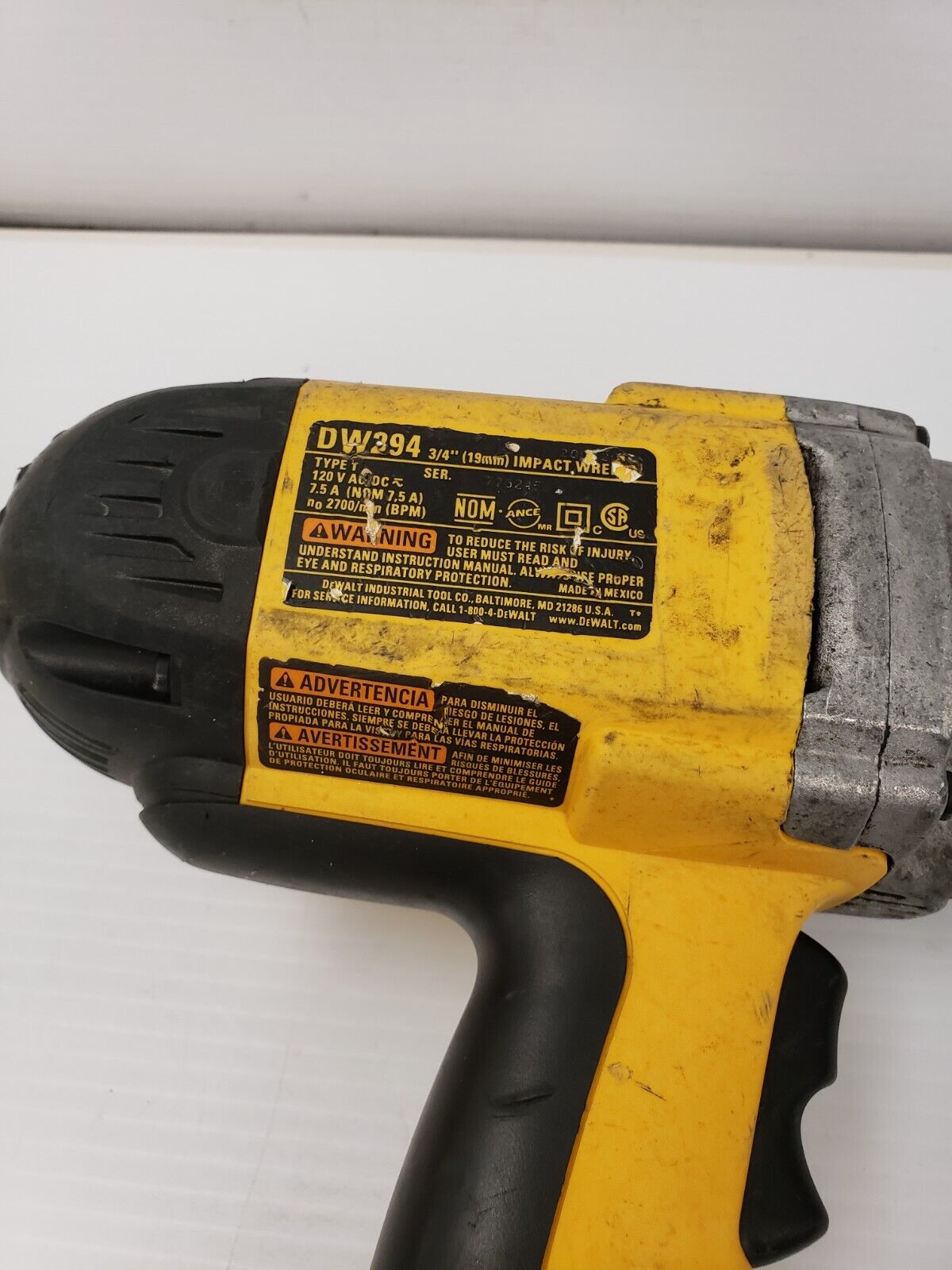 (39263-1) Dewalt DW294 Impact Drill