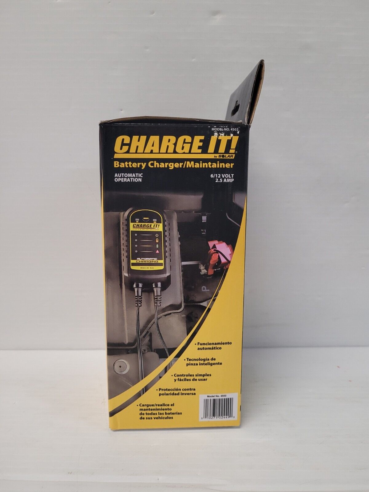 (N80393-1) Chargez-le avec le chargeur/mainteneur de batterie Solar 4502
