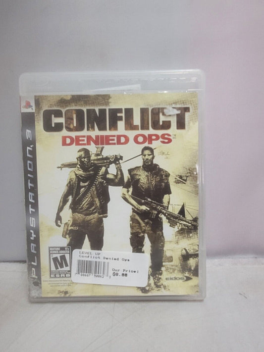 (LUP)Conflict: Denied Ops (Sony PlayStation 3, 2008)