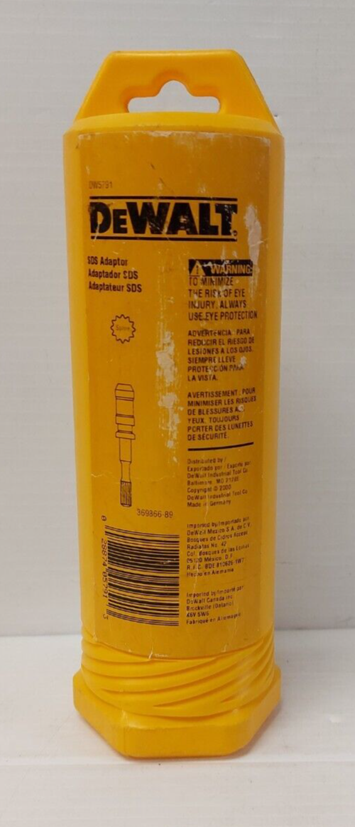 (N81184-2) DeWalt DW5791 SDS Adapter in Case