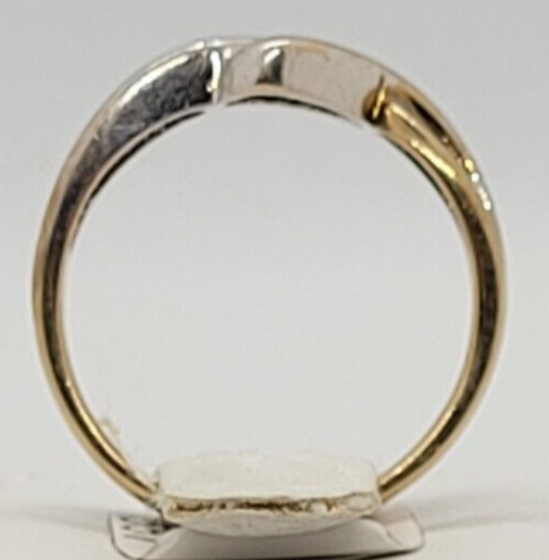 (NI-1557) Ladies 10K Dual Gold Ring