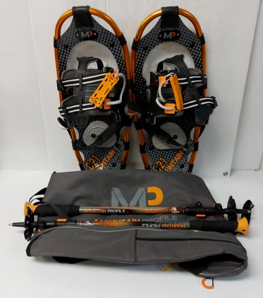 (NI-13010) Mountian Profile821 Yukon Charlie's Snowshoe & Pole Set