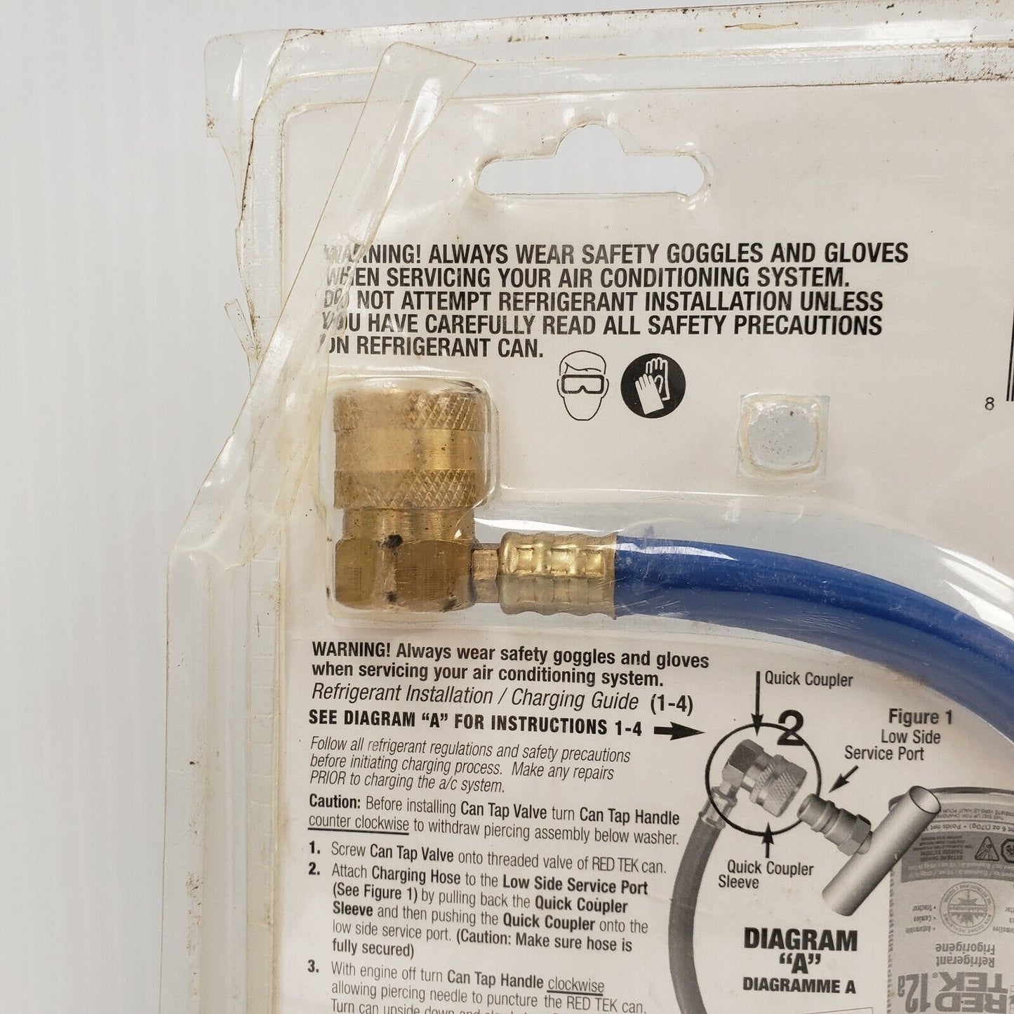 (I-24503) Red Tek a/c Recharge Hose Kit