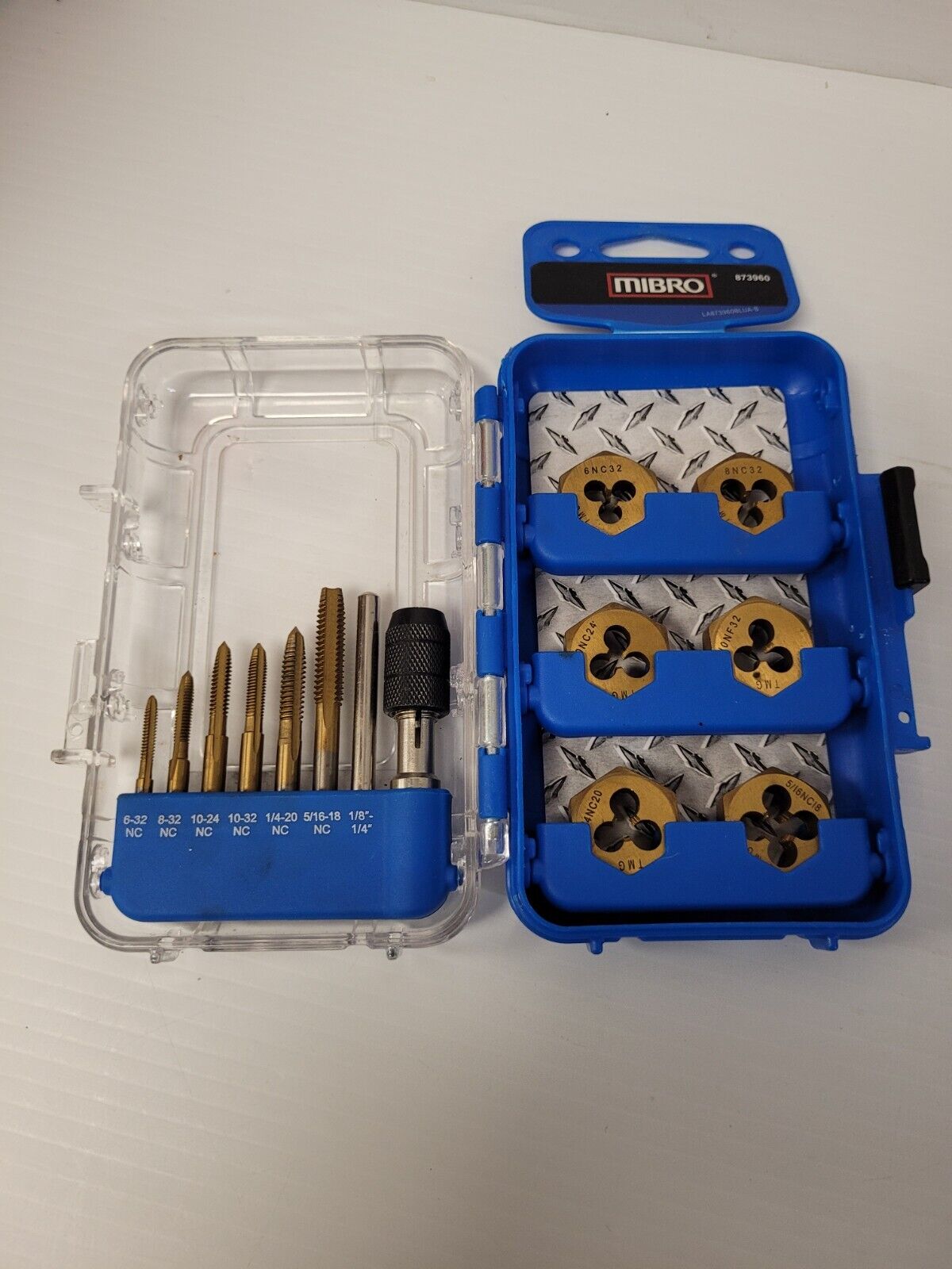 (N72893-3) Mibro 873960 Tap and Die Set