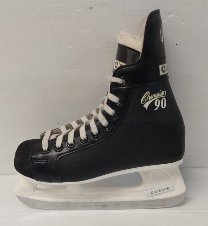 (NI-9423) CCM Champion 90 Hockey Skates Youth Sz: 4