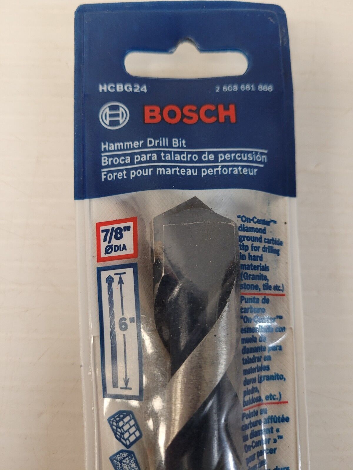 (N74841-2) Bosch HCBG24 Drill bit