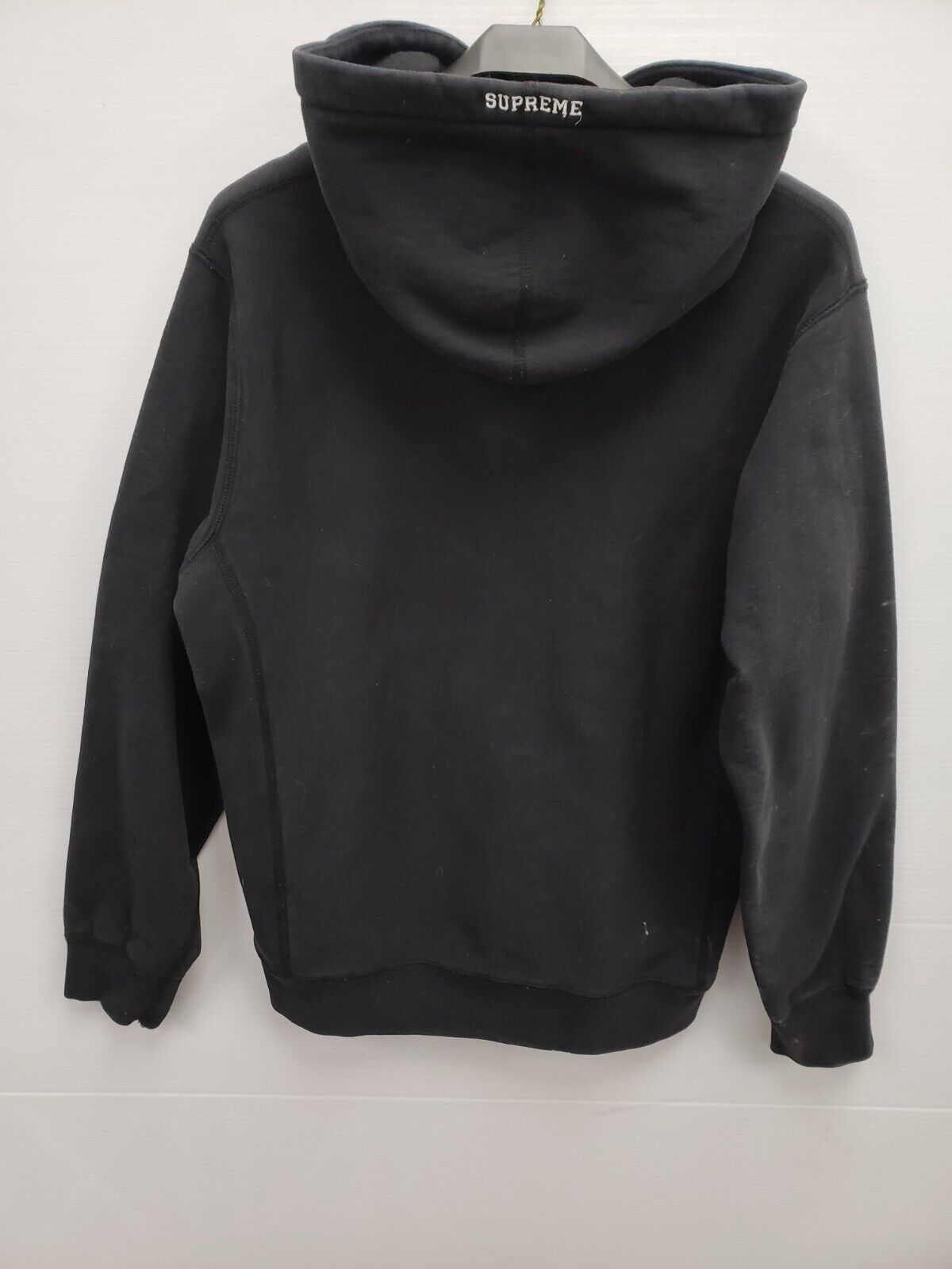 (I-32240) Supreme Hoodie With "S" Logo-Size Medium