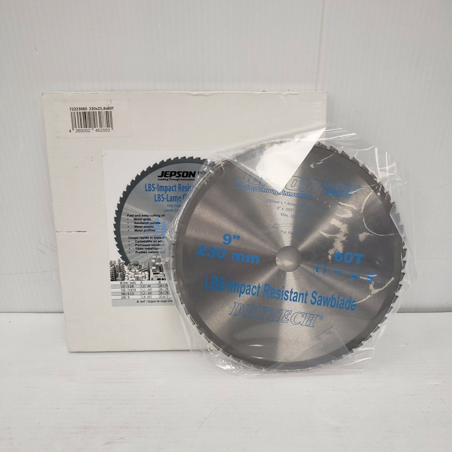 (22040-1) Jepson LBS Impact Resistant Saw Blade