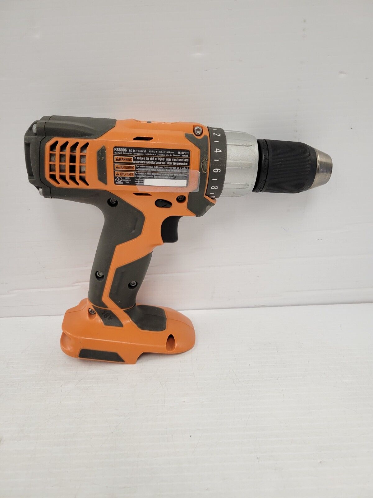 (17142-3) Ridgid R86006 Drill