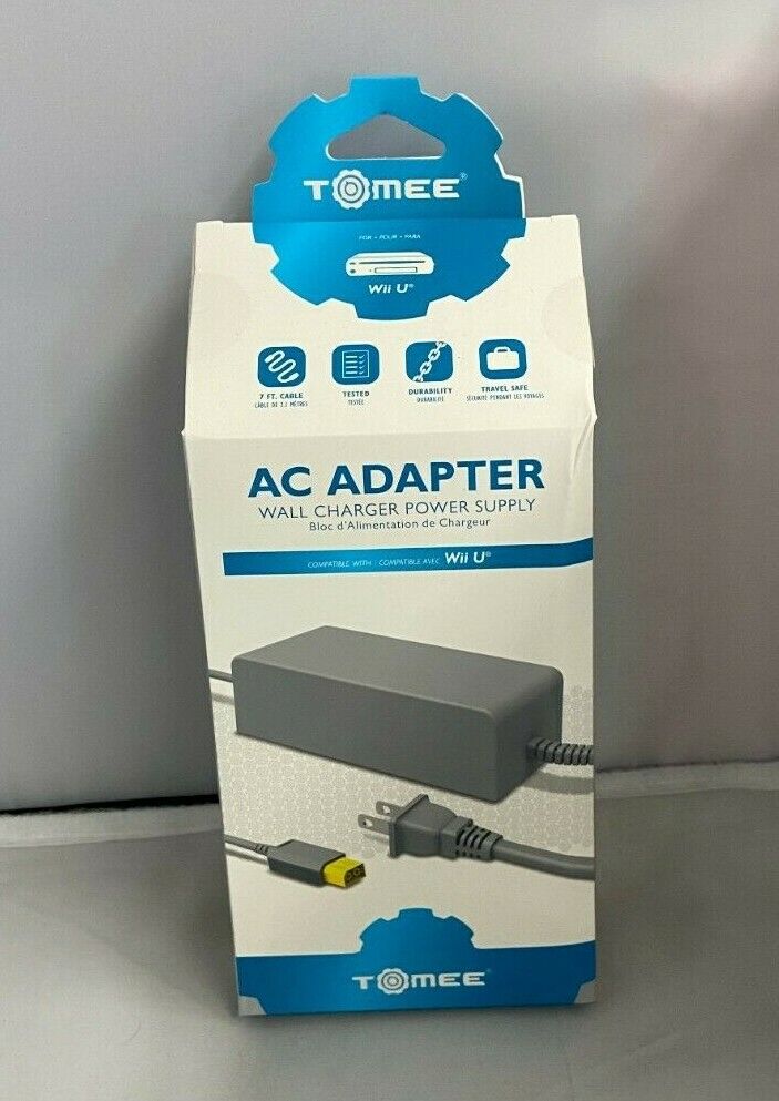 (LUP) TOMEE - Adaptateur secteur pour Nintendo WII U