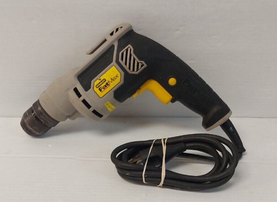 (N81036-1) Stanley Fat Max Hammer Drill w/ MasterCraft bit set