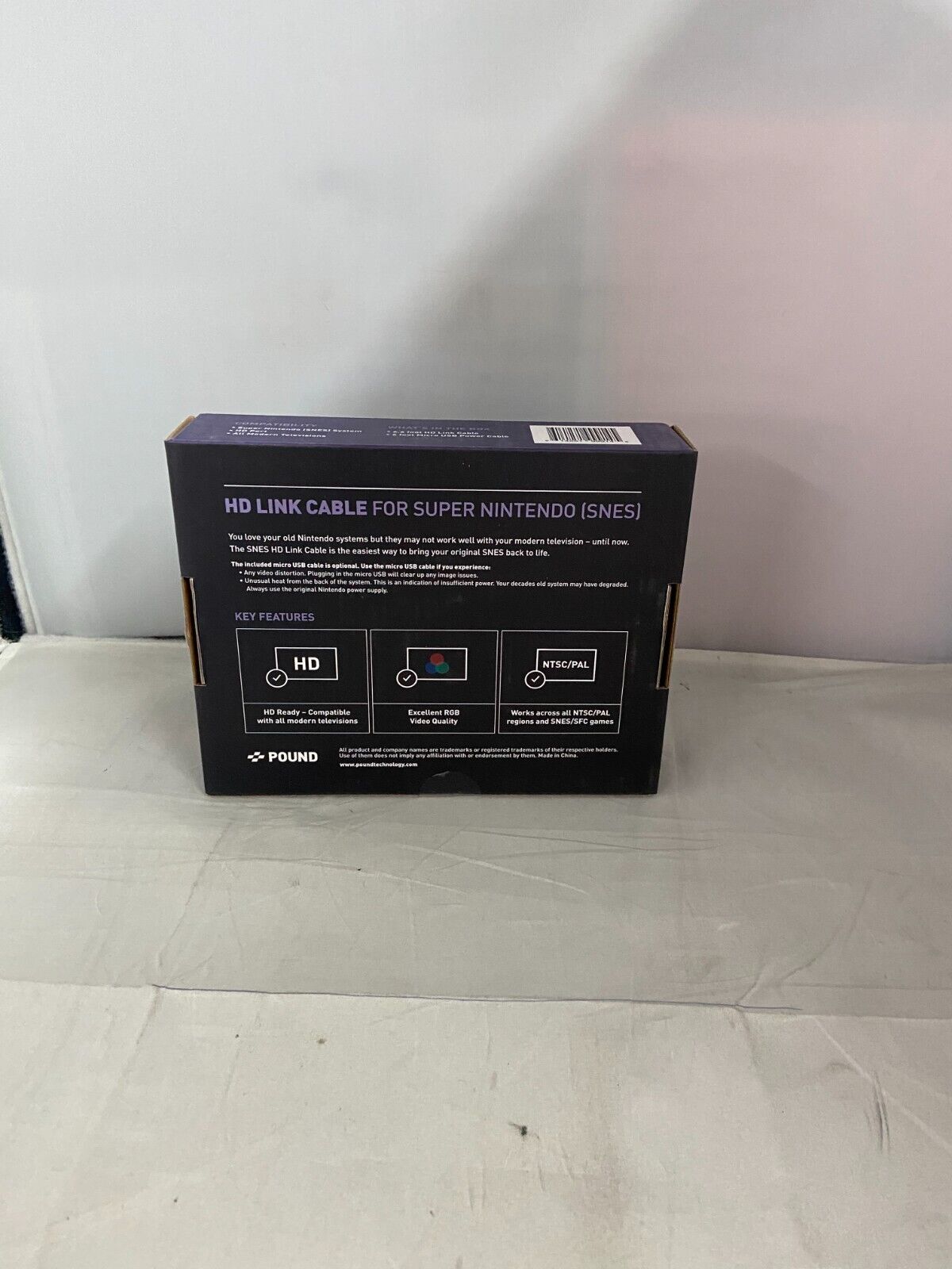 (LUP) Câble de liaison HD POUND pour Super Nintendo