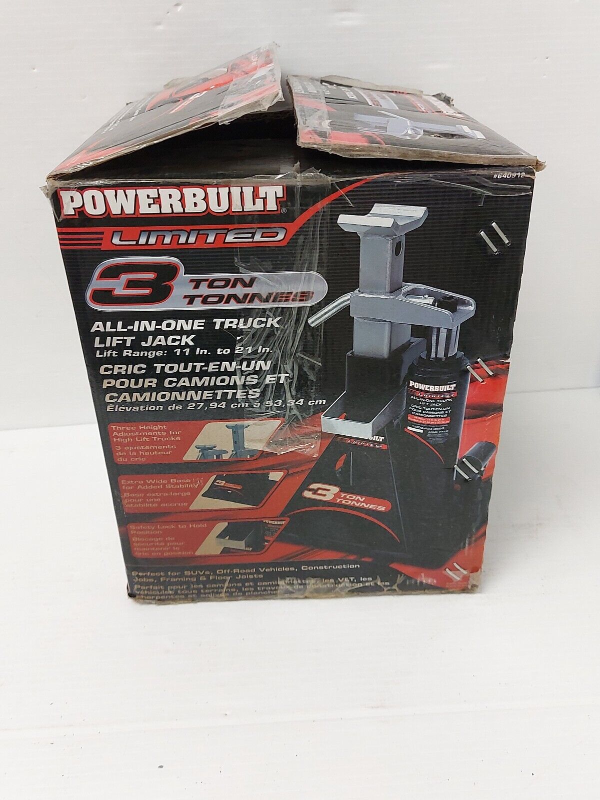 (N81571-2) Powerbuilt All-In-One Truck Lift Jack