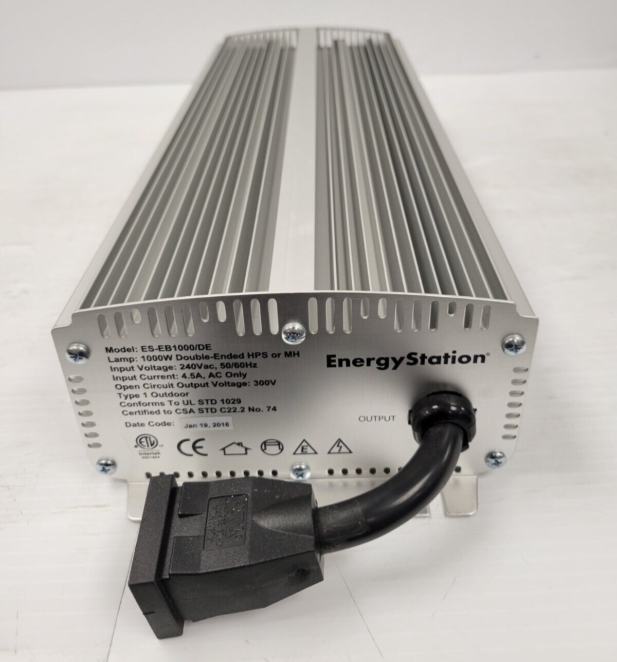 (49491-2) Ballast électronique EnergyStation ES-EB1000/DE 1 000 W