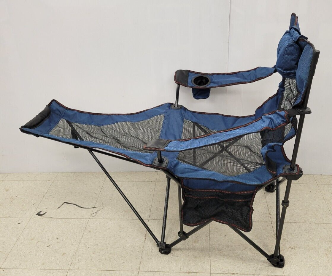 (43624-1) No Name Camping Chair With Foot Rest