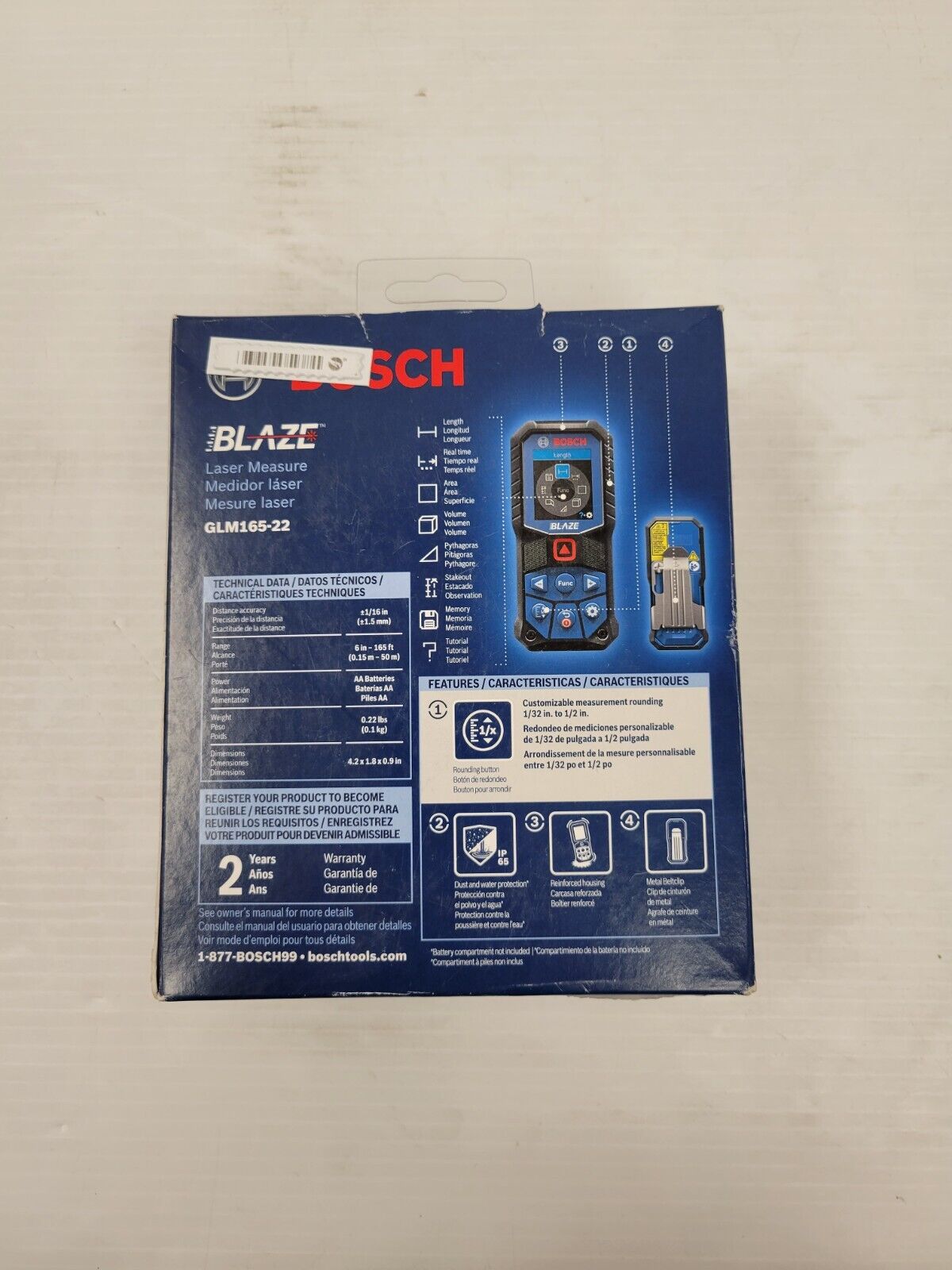 (I-33973) Mesure laser Bosch Blaze