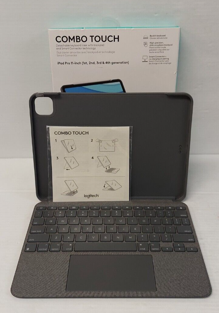 (N81357-2) Logitech YU0048 Tablet Case with Keyboard & Track Pad