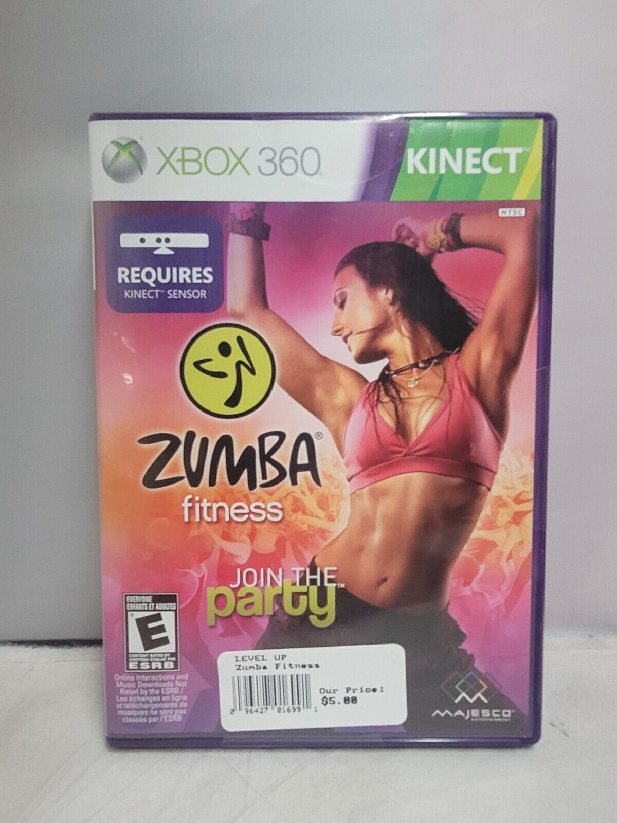 (LUP)Zumba Fitness (Microsoft Xbox 360, 2010)