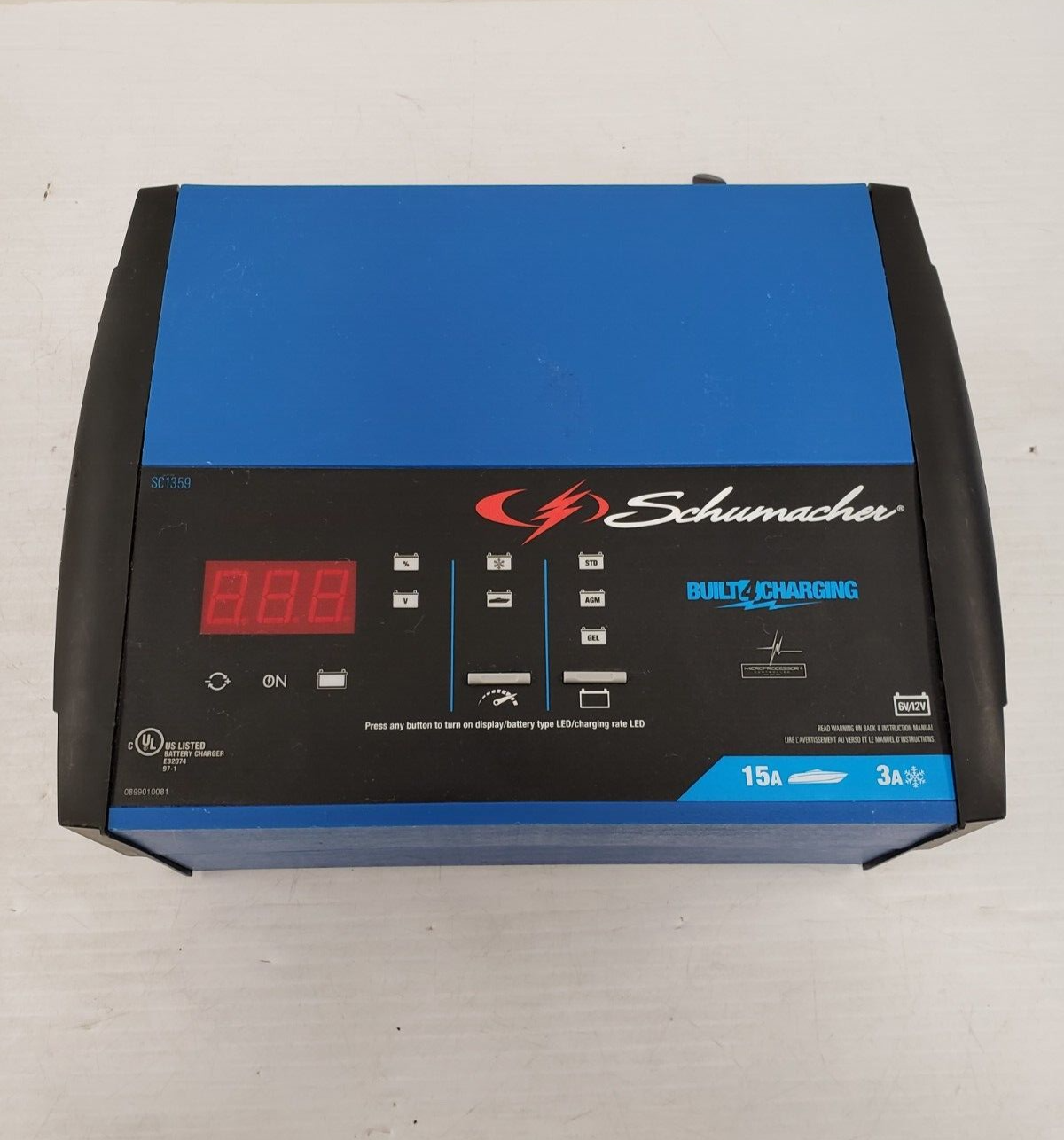 (45284-1) Chargeur de batterie Schumacher SC1359