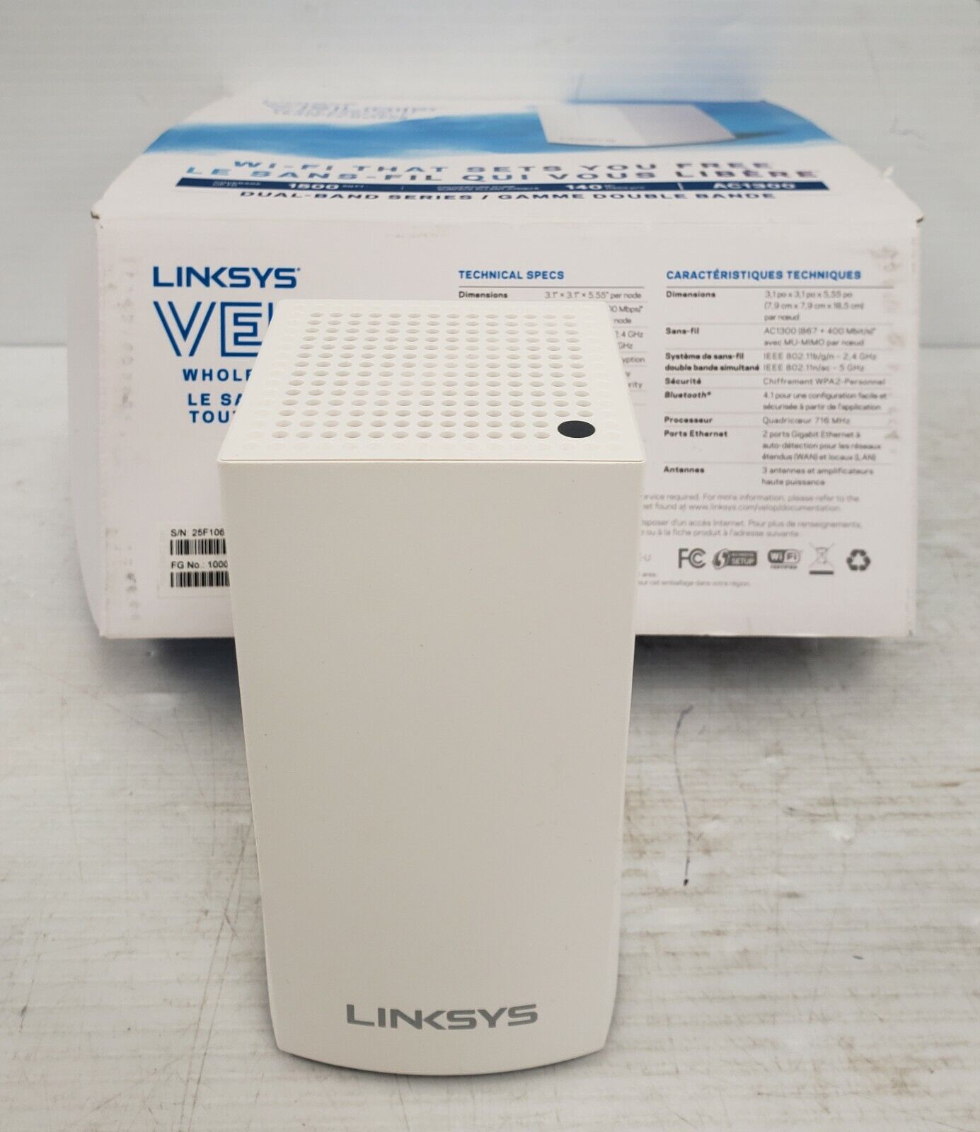 (I-12135) LINKSYS VELOP Home Wifi System