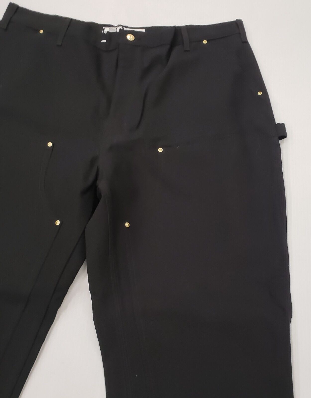 (I-34508) Carhartt B01-M Firm Duck Double-Front Utility Work Pant - Size 46x32
