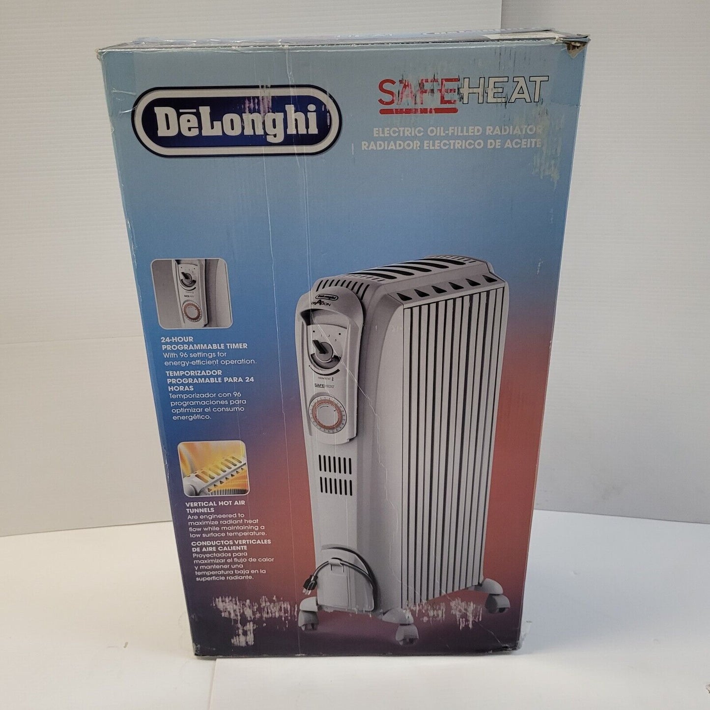 (N74922-1) Radiateur électrique rempli d'huile DeLonghi TRD0715T