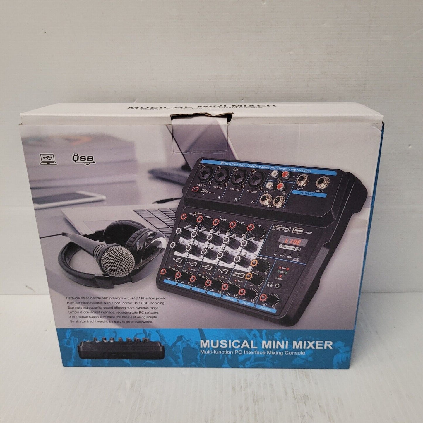 (N76696-2) Unbranded Musical Mini Mixer