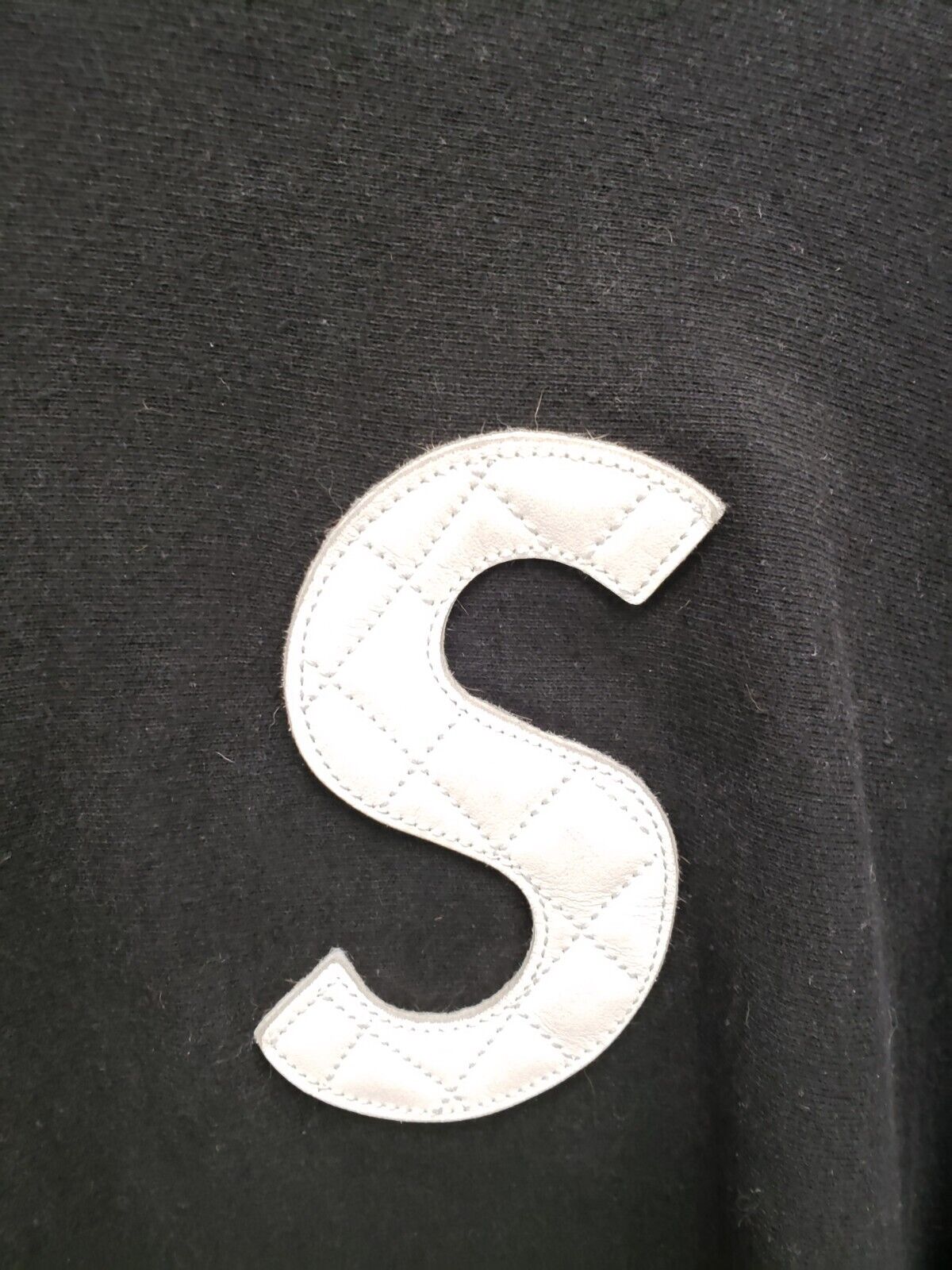 (I-32240) Supreme Hoodie With "S" Logo-Size Medium