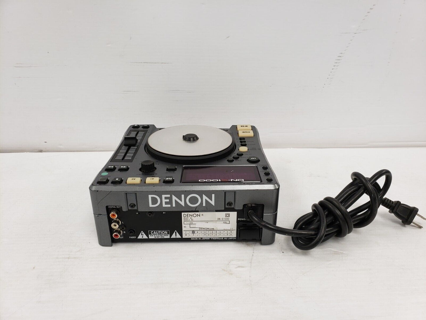 (43525-1) Denon DNS1000 CD Turntable