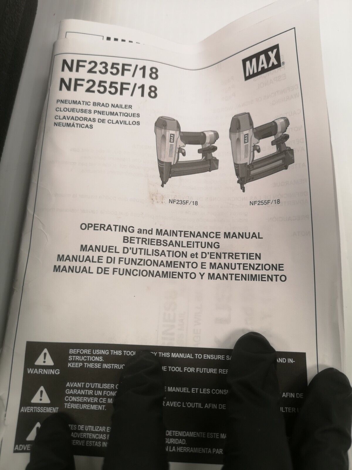 (NI-4551) MAX 18G Brad Nailer